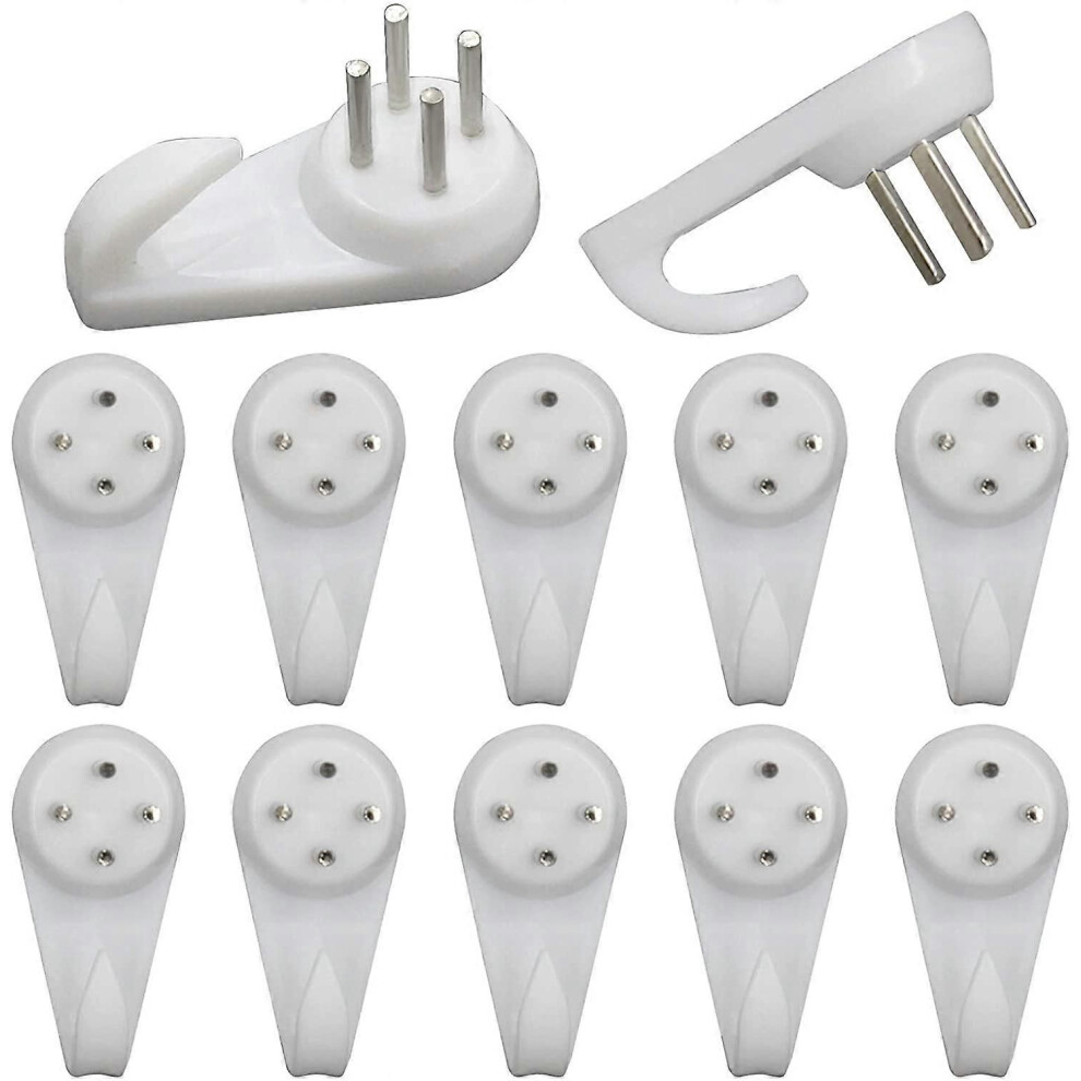 Invisible Nail Screws Wall Hooks, 100Pcs, 30X15mm 3245675643207