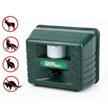 Ultrasonic Animal Repellent, Pest Control with Motion Sensor & AlarmAU Pulg