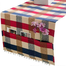 Dustproof Cotton Refrigerator Cover Decoration Top with Side Storage Bag