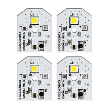 4 schede LED di ricambio per frigoriferi modelli WR55X30602 e WR55X26486