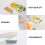 Rinsing Bowl 2-in-1 Multi-Function Kitchen Colander Filter Bowl Set Double-Layer Plastic Food Strainer(White) 4