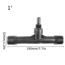 1/2 Inch 3/4 Inch 1 Inch Male Thread Automatic Venturi Ejector Mixer Agriculture Drip Irrigation Device