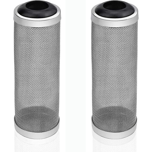 2 Pieces Stainless Steel Filter Mesh Guards, Filter Protection