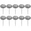 25-mm-Stahldrahtbürste, 10 Mini-Drahtbürsten 1