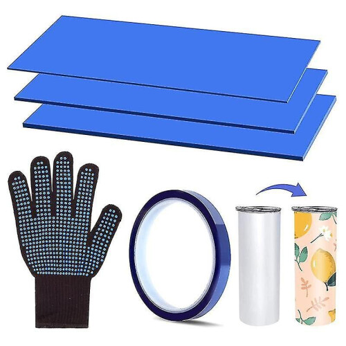 Capa de silicone para sublimação em copos térmicos, 27,7 x 11,7 cm (10,9 x 4,6 polegadas).