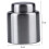 Bouchon de champagne, acier inoxydable mat, bouchon de bouteille 5