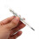 4 Stück medizinisches Quecksilber-Glasthermometer mit großem Display, klinisches Messgerät 4