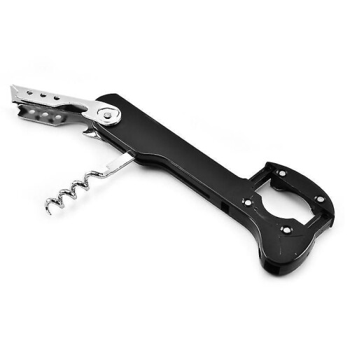 Bottle Opener with Foil Cutter and Corkscrew Pirouette Tool 2
