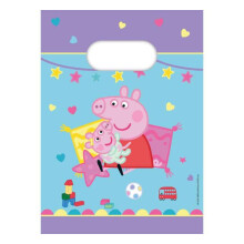 Peppa Pig Made With Love Paper Party Bags (Pack of 4)