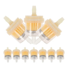 10pcs Fuel Filter Atv Gasoline Filter Inline Gas Fuel Filter Off-road Vehicle Petrol Filter
