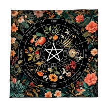 Portables Washable Reading Cloth Mystical Velvets-C 75x75cm
