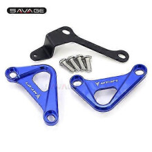 (Blue) Yamaha MT-07 FZ-07 Passenger Rear Footrest Pegs for 2014-2022 Models