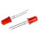 60 Pcs 5mm Dia Round Assorted Colors LED Light Emitting Diodes Lamp DC 3V 5