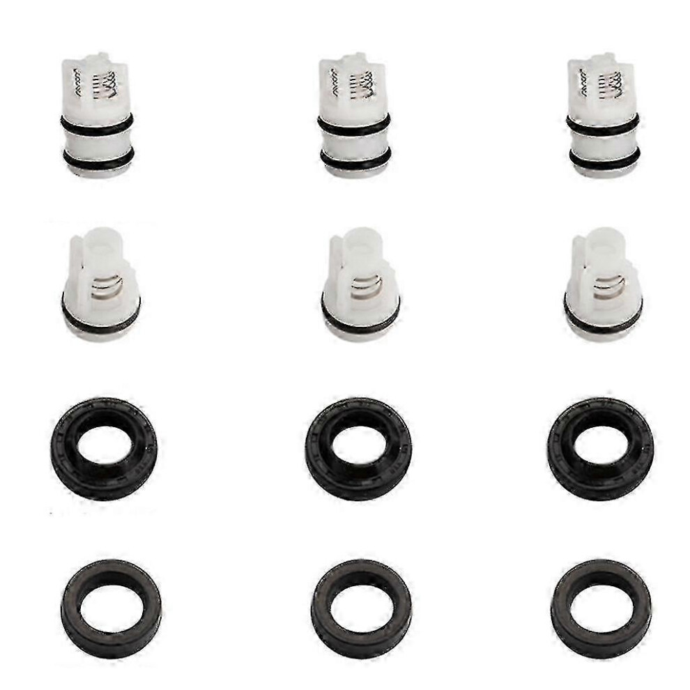 (Four Corner Pumphead) Compatible Replacement Seal & Oil Check Valves Kit - Pressure Washer Repair Parts 7624176598661