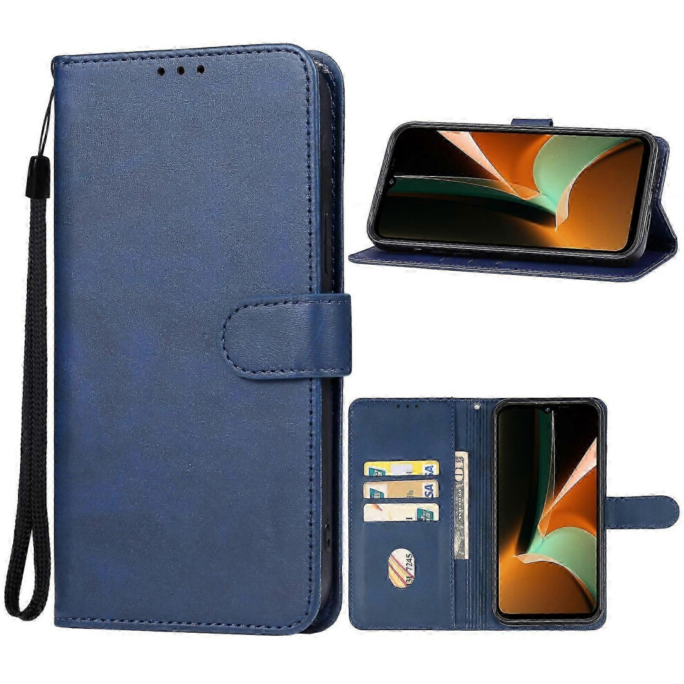 (, For Ulefone Armor 17 Pro) Leather Phone Case For Ulefone Armor 17 Pro Blue 7624176666070