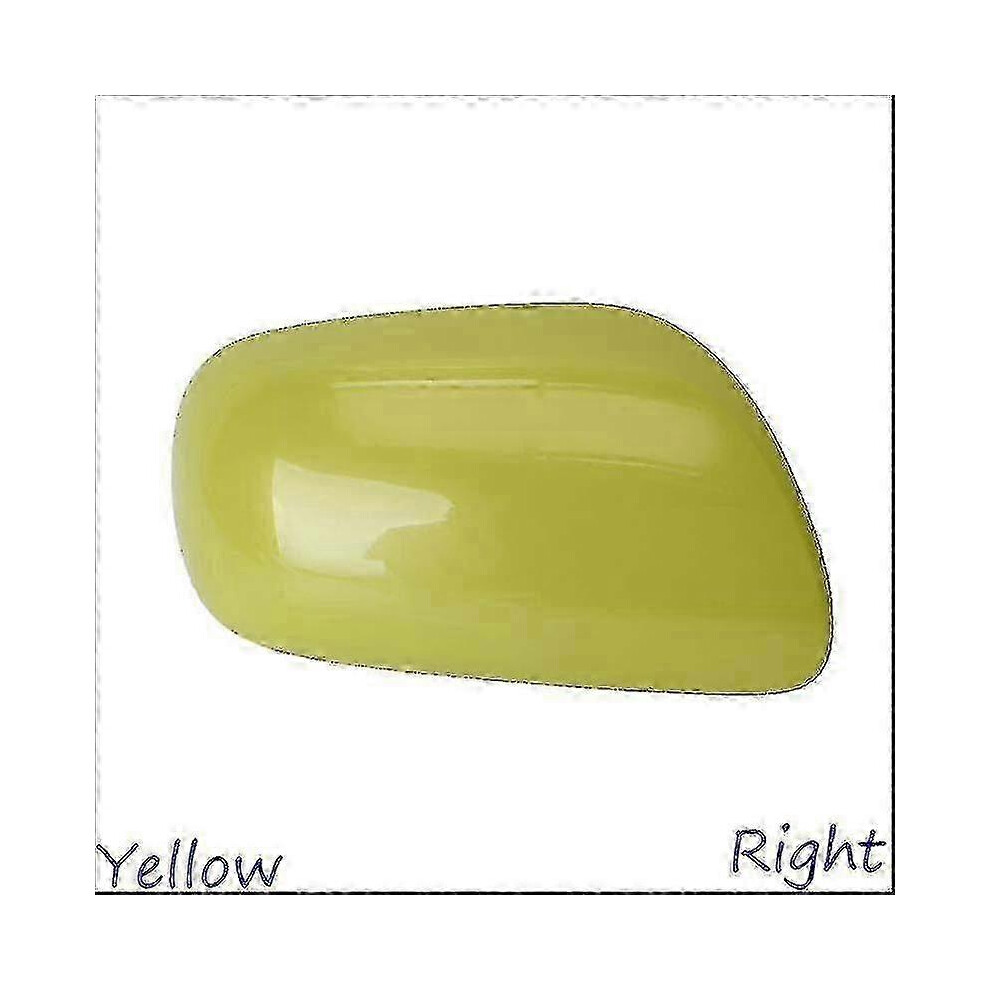 ( Right) Toyota Yaris 2006 - 2011 Rearview Mirror Cover, Reverse Mirror Shell Yellow 7624176666711