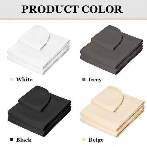 3-Piece Massage Table Sheets Set Massage Bed Cover Include Flat Fitted Sheet Face Rest Cover 96.5in 1
