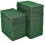 Conjunto de 40 esponjas de limpeza reutilizáveis verdes para louça e cozinha. 2