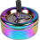 Rotating Ashtray in Rainbow Design, Multicolour, Diameter: 9cm 5