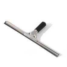 Raclette à Vitres Antidérapante en Acier Inoxydable pour Pièces Humides, avec Lame, Accessoires de Nettoyage Ménager