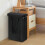 Folding Dirty Laundry Basket with Lid - Foldable Hamper Bin Bag for Laundry Storage 5