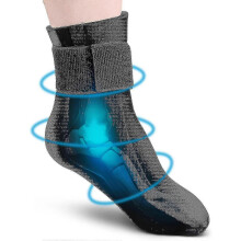 (Medium  Pack of 1) Achilles Tendonitis Ice Pack Wrap Reusable Gel Cold Therapy Sock