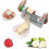 Veggie Sheet Slicer Peeler Cutter Spiralizer for Potato Rolls 2