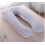 (Gray, 1pc) Pregnancy Pillow U Shape - Full Body Support for Better Sleep 1