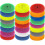 Esponjas de limpeza de plástico para pratos e panelas, esponja de nylon. 2