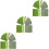 Papier Fond Vert Pour DIY Scrapbook Décoration 4