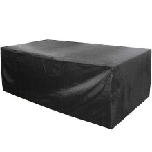 (black, 200*160*70cm) Heavy-Duty Outdoor Furniture Covers, Tear-Resistant Waterproof All-Weather Protection for Garden Sets