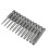 12 Pack T5-T40 S2 Hex Torx Screwdriver Bit Set Tamperproof Security Steel Star Tool Kit,,Silver 1