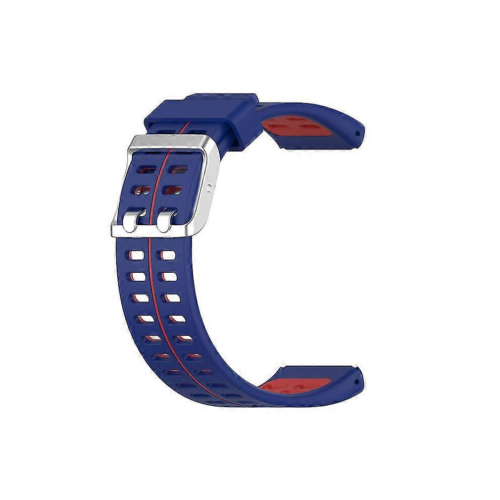 (+Red) Polar V800 Replacement Band Adjustable Sweatproof Silicone Wristband Watch Strap Blue/Red 7624176665417