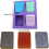 Silicone Baking Mould, 2-Piece Rectangular Set with 4 Cavity Tree Design 3