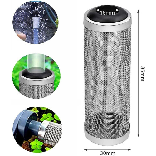 2 Pieces Stainless Steel Filter Mesh Guards, Filter Protection 2