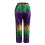 Women's Glitter Sequin Long Loose Pants Bling Party-Multi L 3