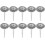 25-mm-Stahldrahtbürste, 10 Mini-Drahtbürsten 2