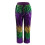 Women's Glitter Sequin Long Loose Pants Bling Party-Multi L 5