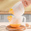 Egg Liquid Filter Measuring Cup with Scale Large Capacity Baking Whisk Bowl 3