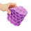 4 Pack Silicone Ice Cube Tray with Lids, BPA Free, Easy Release, Square 5