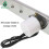 Stainless Steel Automatic Flipping BBQ Grills, Adjustable Width Skewers20CM Set 4