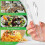 12PCS Serving Tongs Spoon Fork for Charcuterie AppetizersTransparent 5