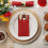 Disposable Dinner Napkins with Built-in Flatware Pocket for WeddingRed 3