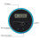 Digital Piggy Bank Counter Automatic Euro Coin Counting Saving Box Counting Jar 3