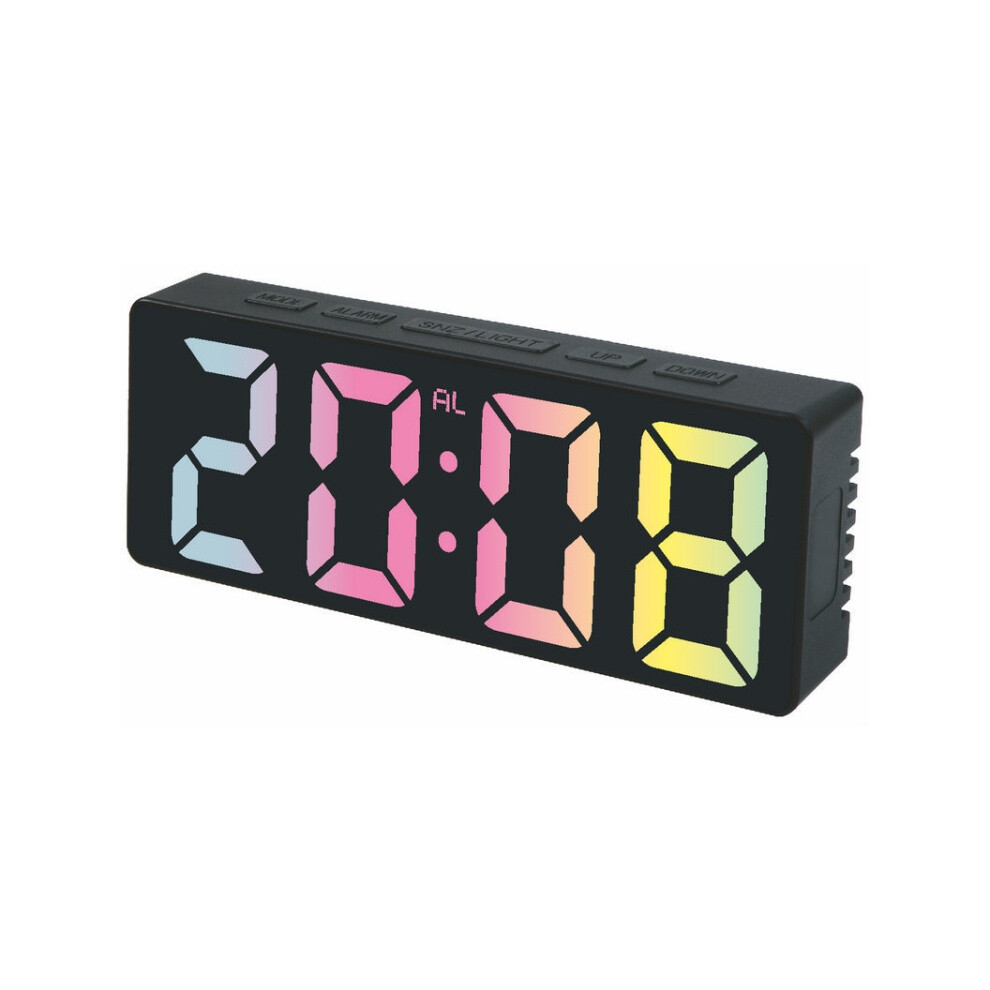 3806C LED Electronic Home Living Room Desktop Clock Perpetual Calendar Digital Tabletop Clock
