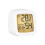 Multifunctional LCD Clock with Temperature and Humidity Function for Home and Bedside Use (2205 White) 1