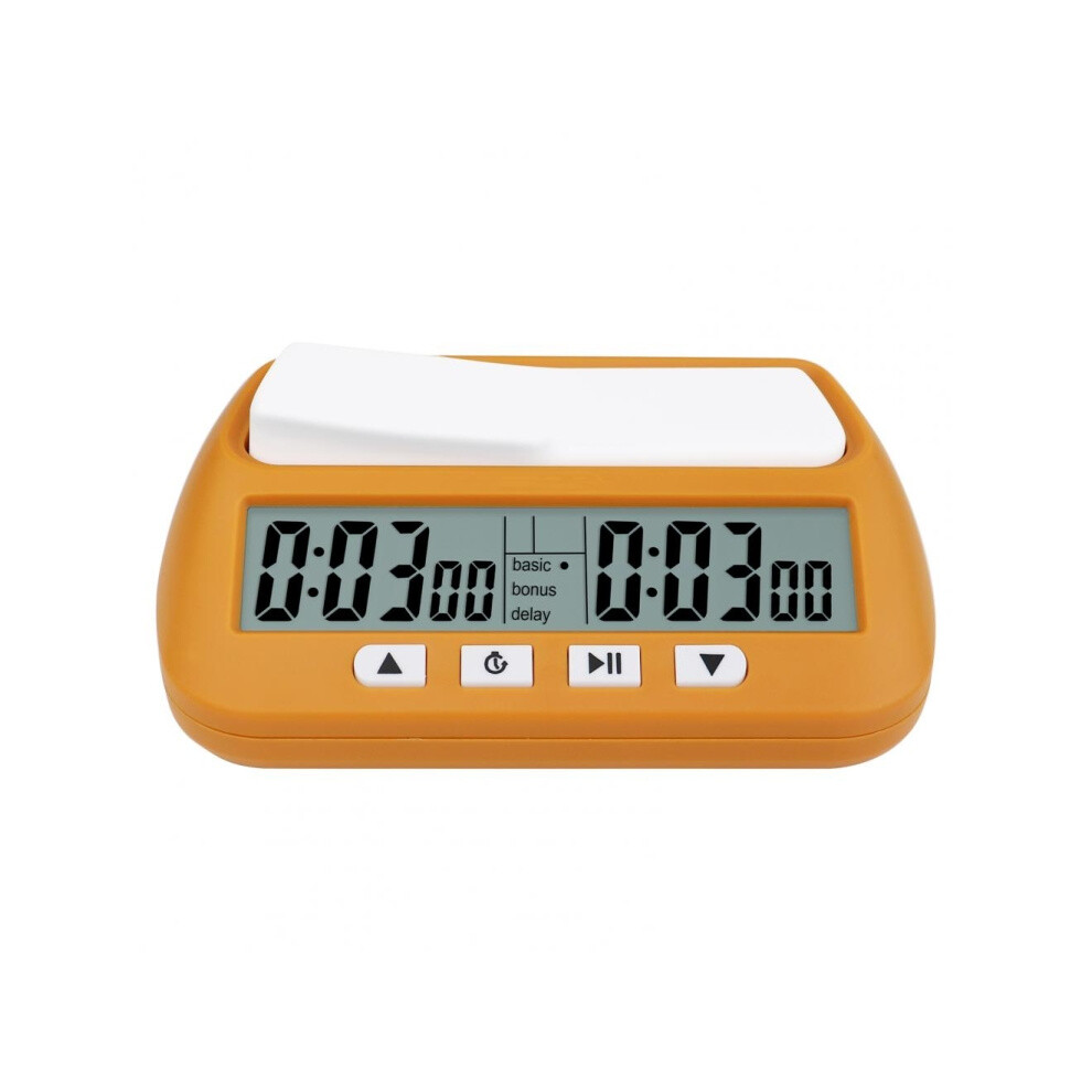 Ys Ys-902 Chess Timer Chess Clock For Go Tournament( English Version) Yellow