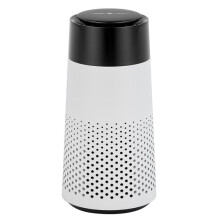Car Air Purifier Home Office Desktop Negative Ion Running Light Portable Smoke Purifier(White)