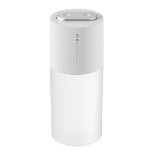 Portable Dual-Spray Humidifier With USB Night Light(White)