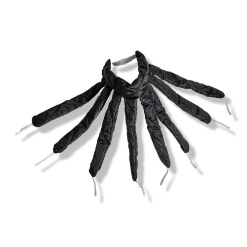 Headband Squid Sponge Hair Curler (Black)